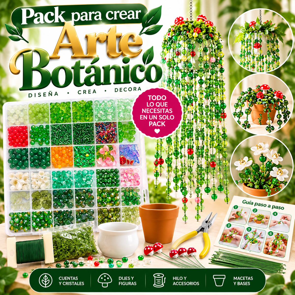 Master Class en alambrismo y arte botánico en bisutería japonesa