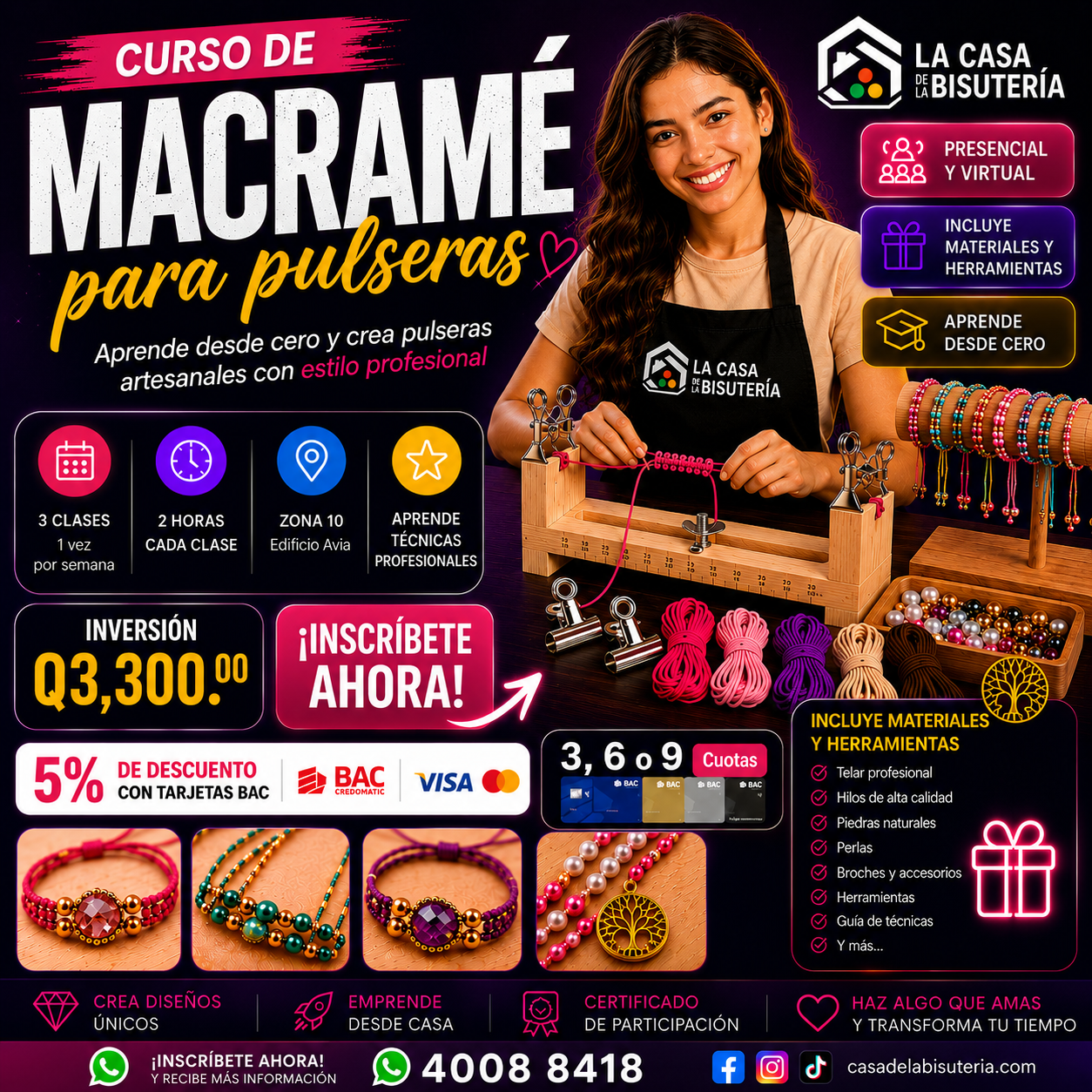 Curso de Macramé