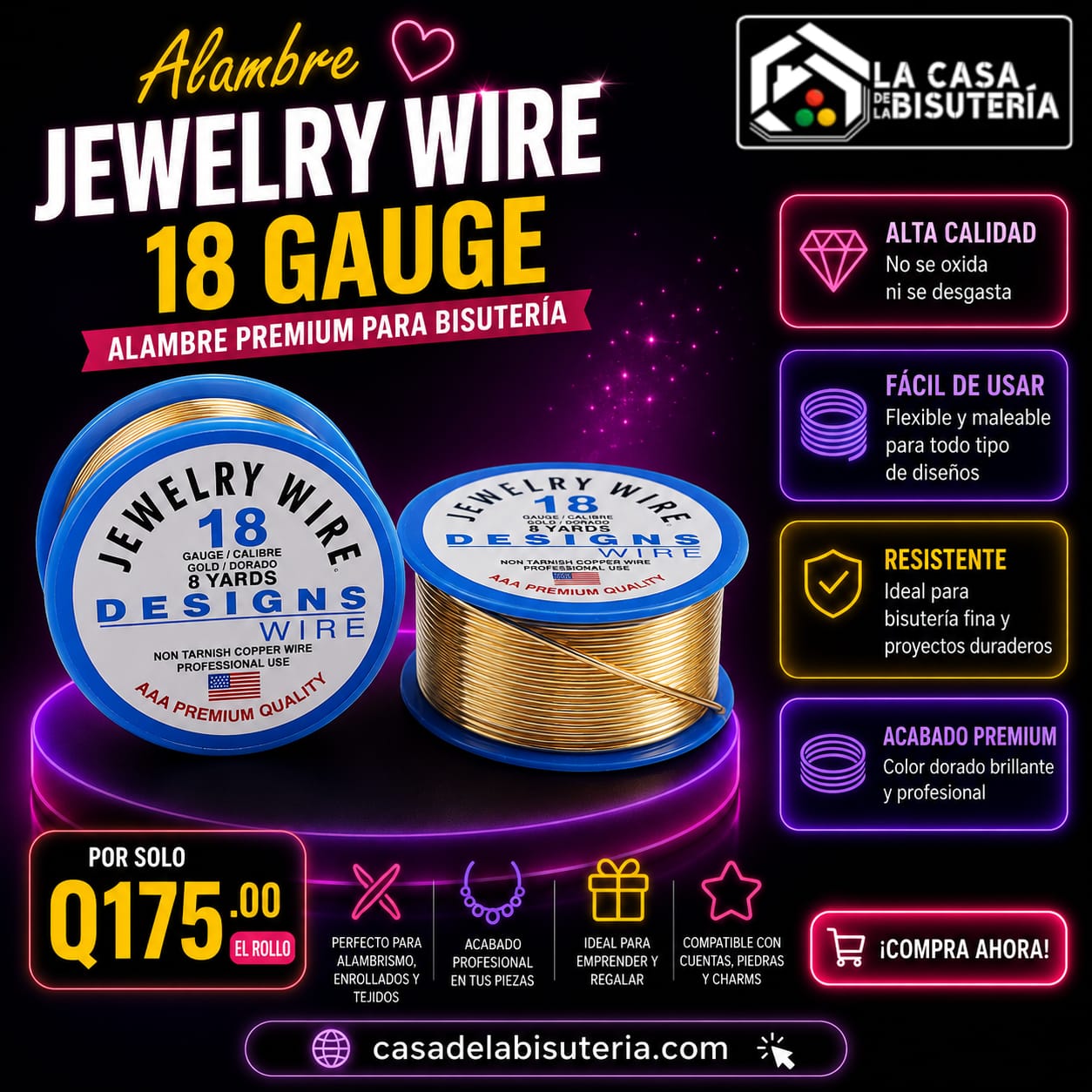 Alambre Desing Wire #18