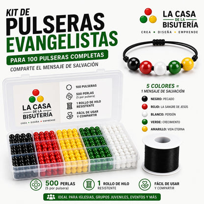 Kit Pulseras Evangelistas