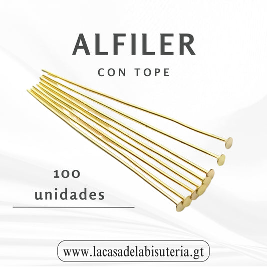 Alfiler de tope